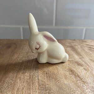 Vintage Bunny Rabbit Figurine JJ Newberry 5-10-25¢ Store Easter Decor